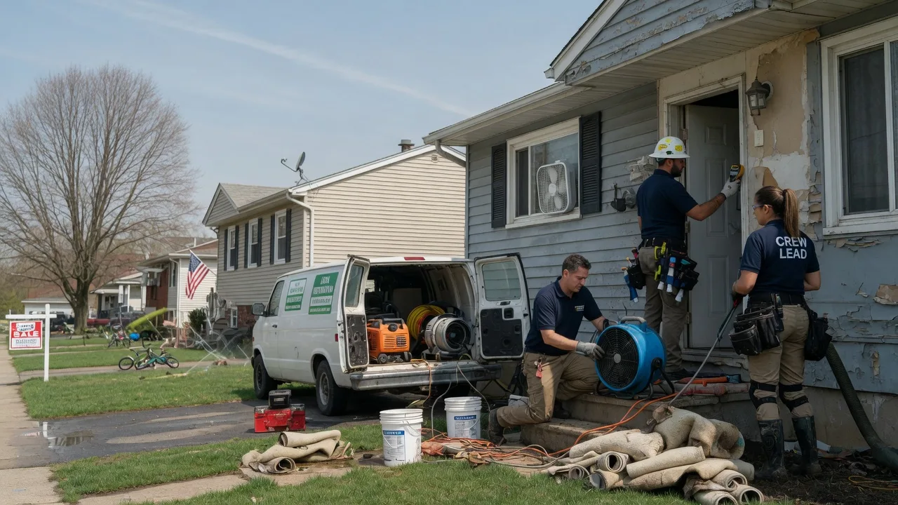 Flood Cleanup in Dauphin, PA near me